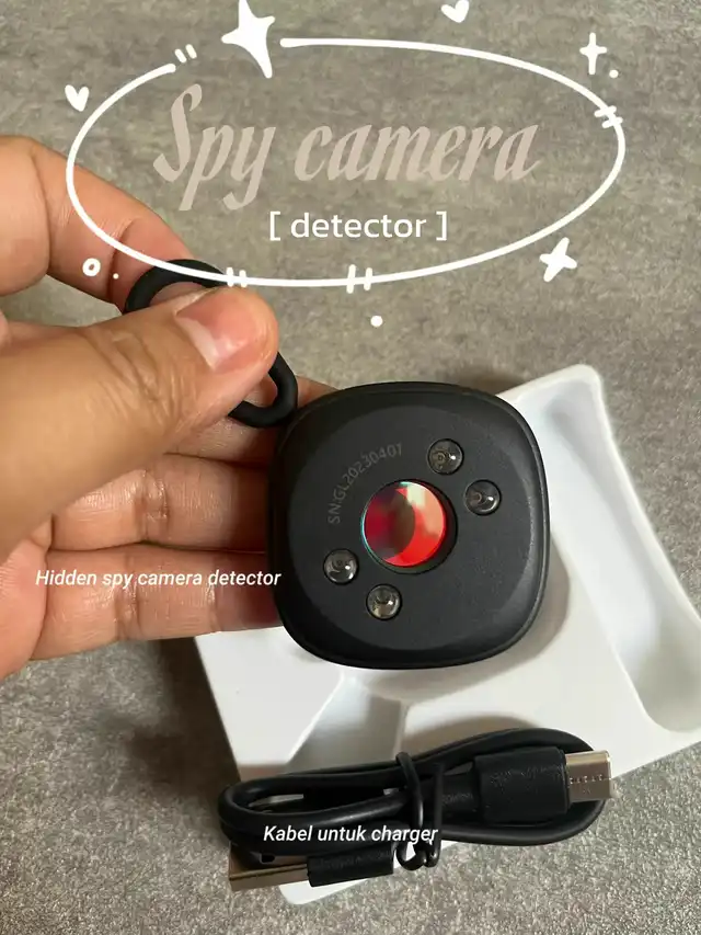 Spy camera detector