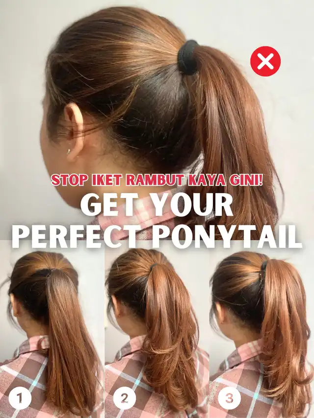 Stop iket rambut pakai cara ini!