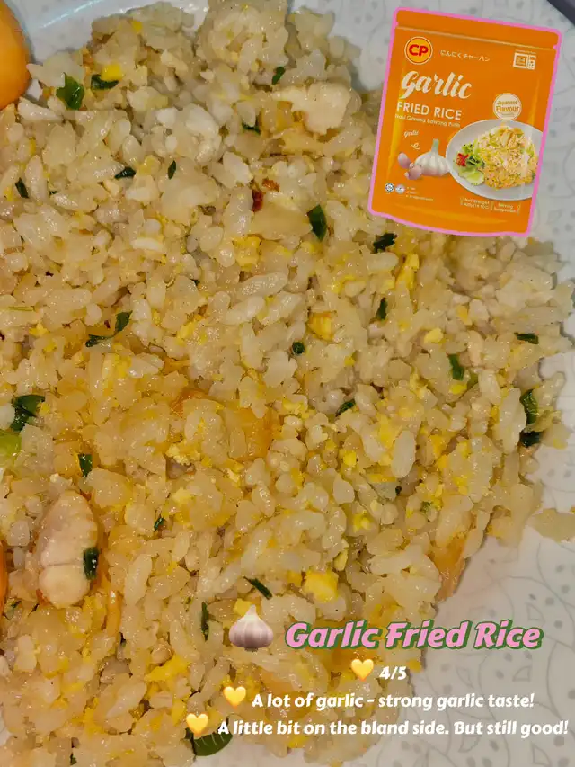 [REVIEW] I tried all flavours of CP Fried Rice