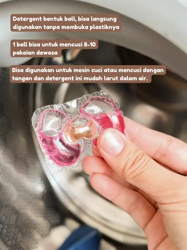 Detergent Praktis Masa Kini