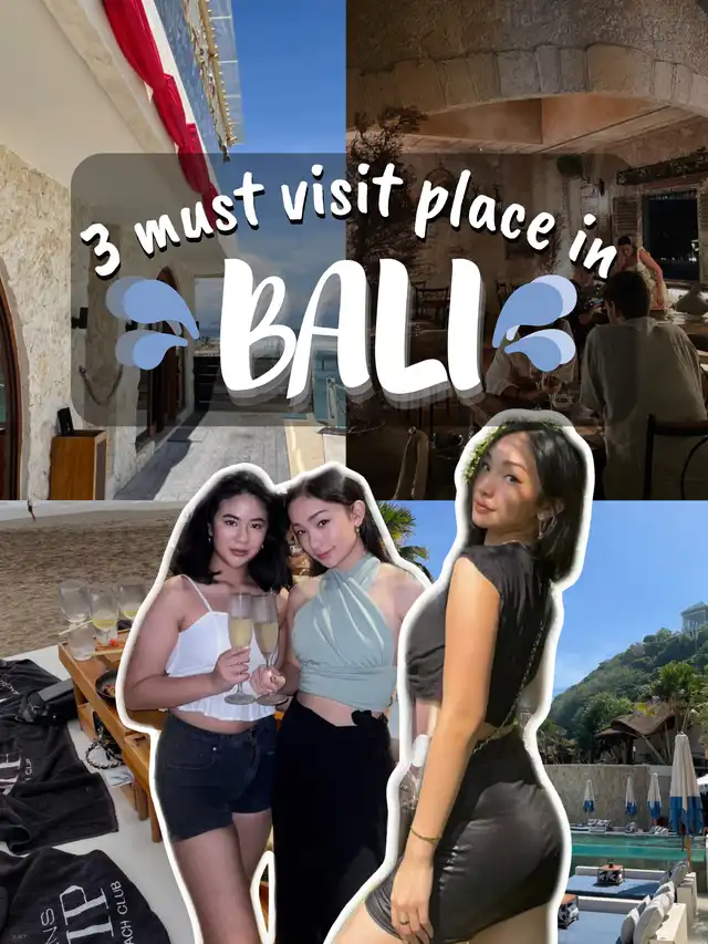 3 must visit place in bali