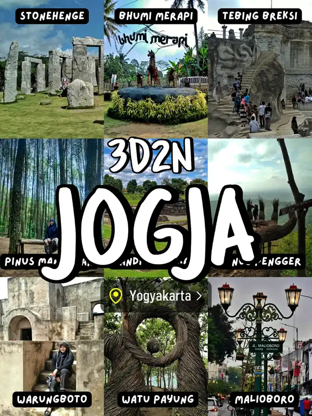 3D2N Jogja, Where to go?