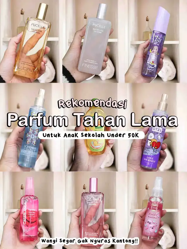 Parfum Untuk Anak Sekolah SD-SMP-SMA Under 50K !!