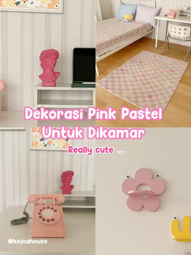 Dekorasi Pink Pastel Untuk Di Kamar