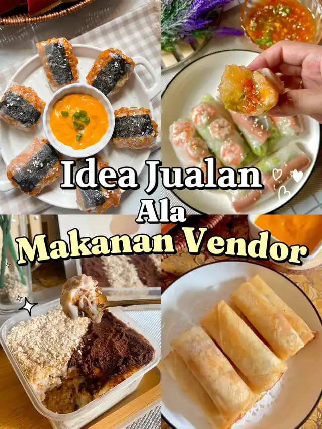 Idea Jualan Ala Makanan Vendor | Lakuu keras !