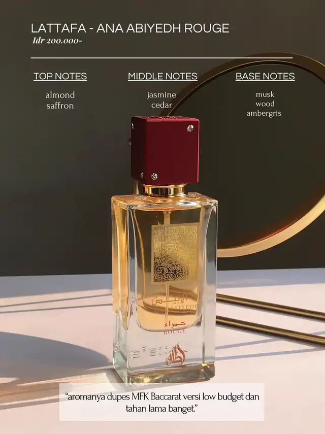 Review 4 Parfum Arab Viral! Dijamin Wangi Seharian