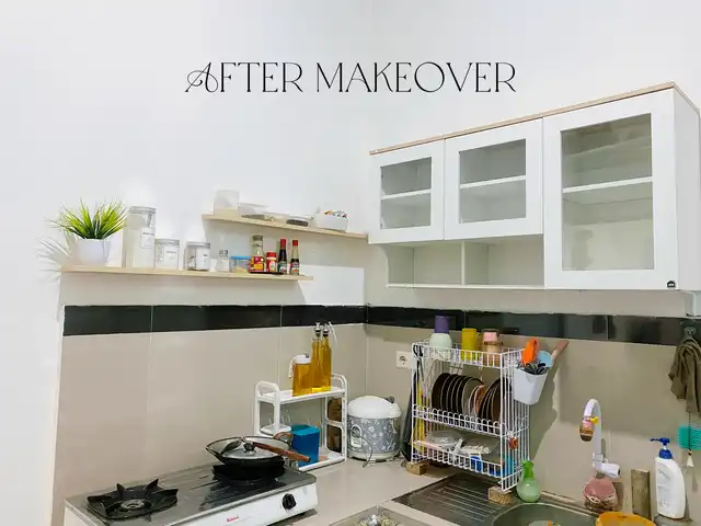 Make over dapur sederhana