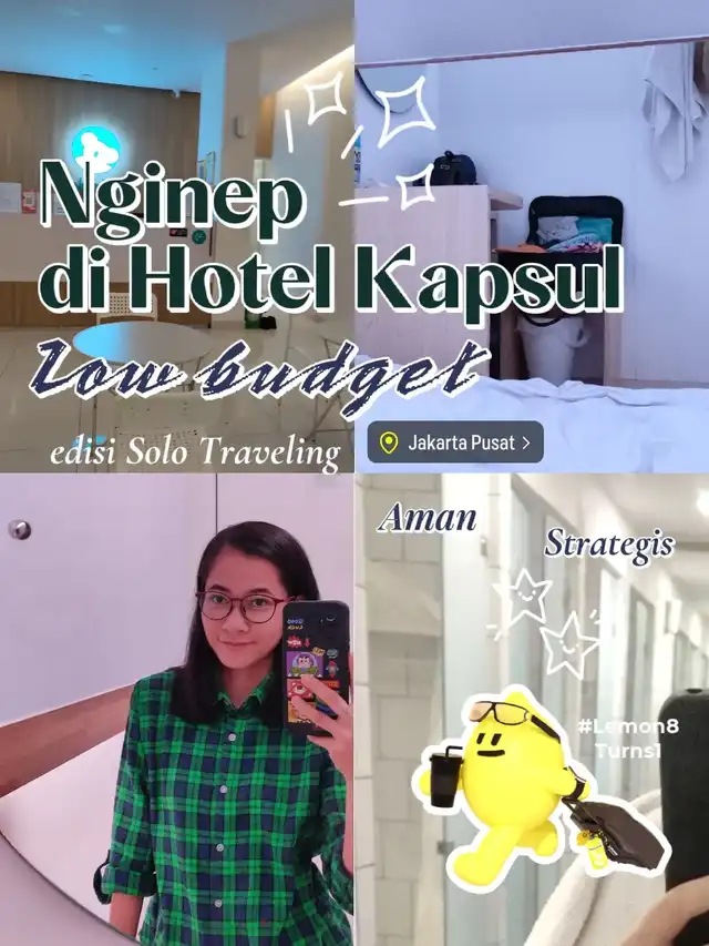 Hotel Kapsul di Jakarta Low Budget?!
