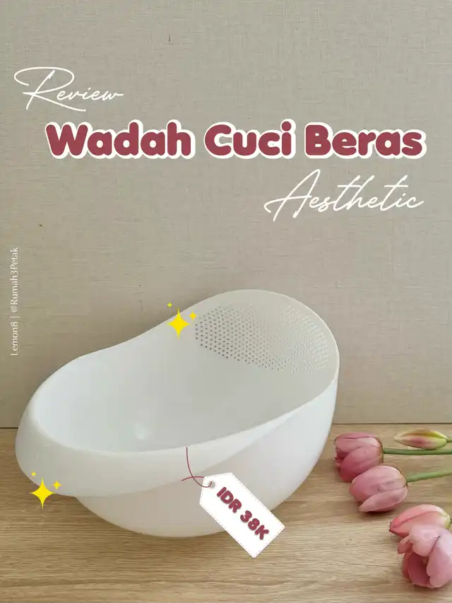Rekomendasi Wadah Cuci Beras