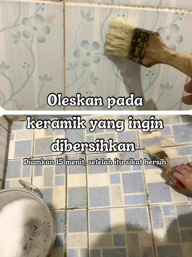 Cara mudah membersihkan lantai kamar mandi