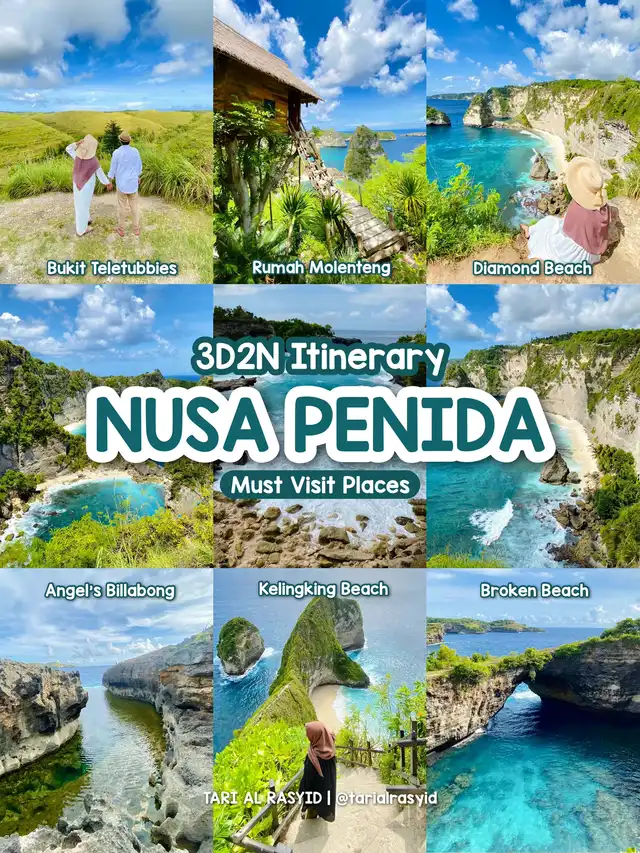 3D2N Itinerary: Must Visit Places in Nusa Penida