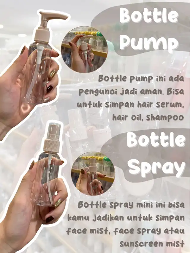TRAVEL SIZE BOTTLE ANTI REMPONG!!