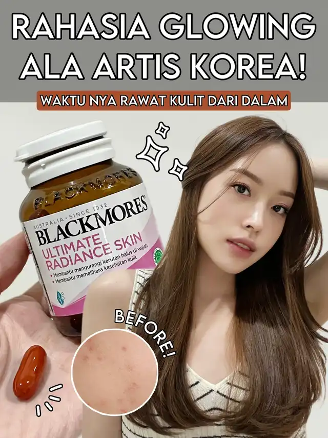 RAHASIA KOREAN IDOL GLOWING! Minum Vitamin Ini ‍️