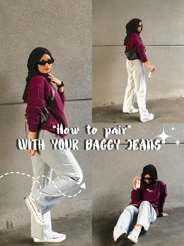 how to pair your baggy jeans for hangout
