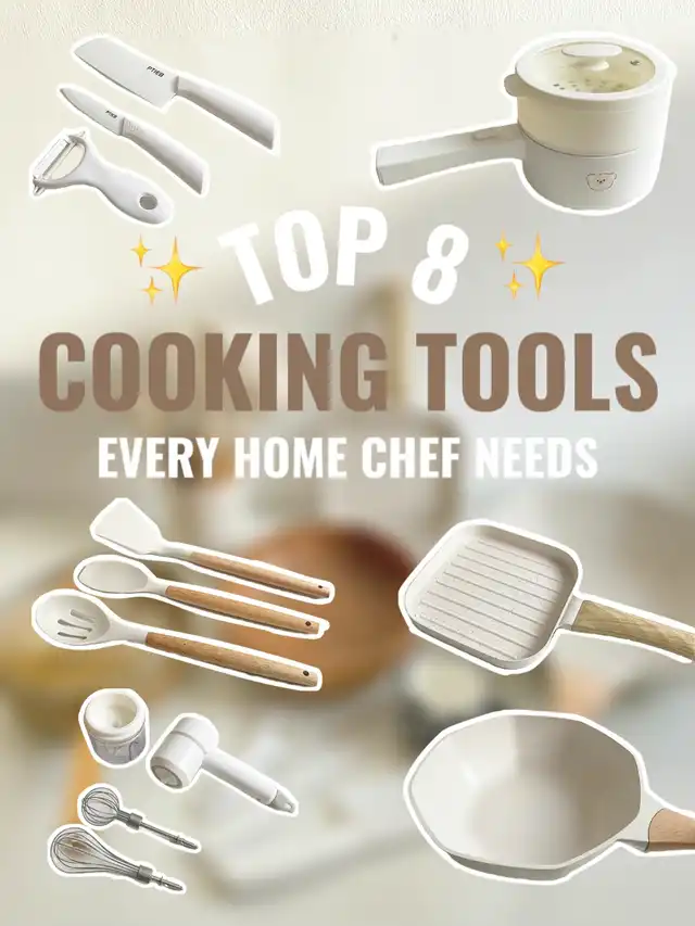 8 essential tools must have in every kitchen ‍
