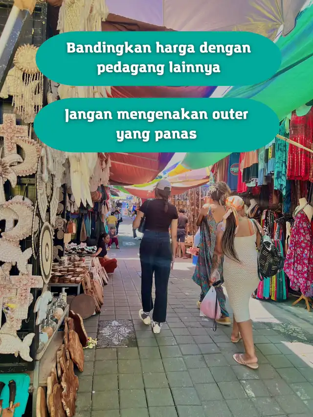 Tips saat belanja ke Pasar Seni Ubud